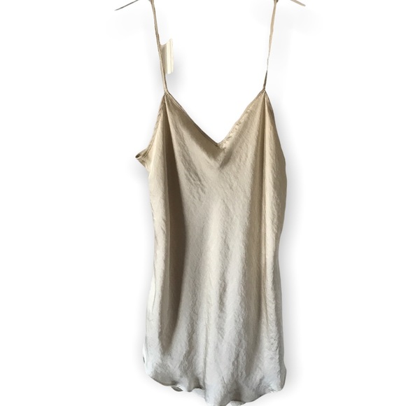 gap satin off white camisole - Picture 1 of 4